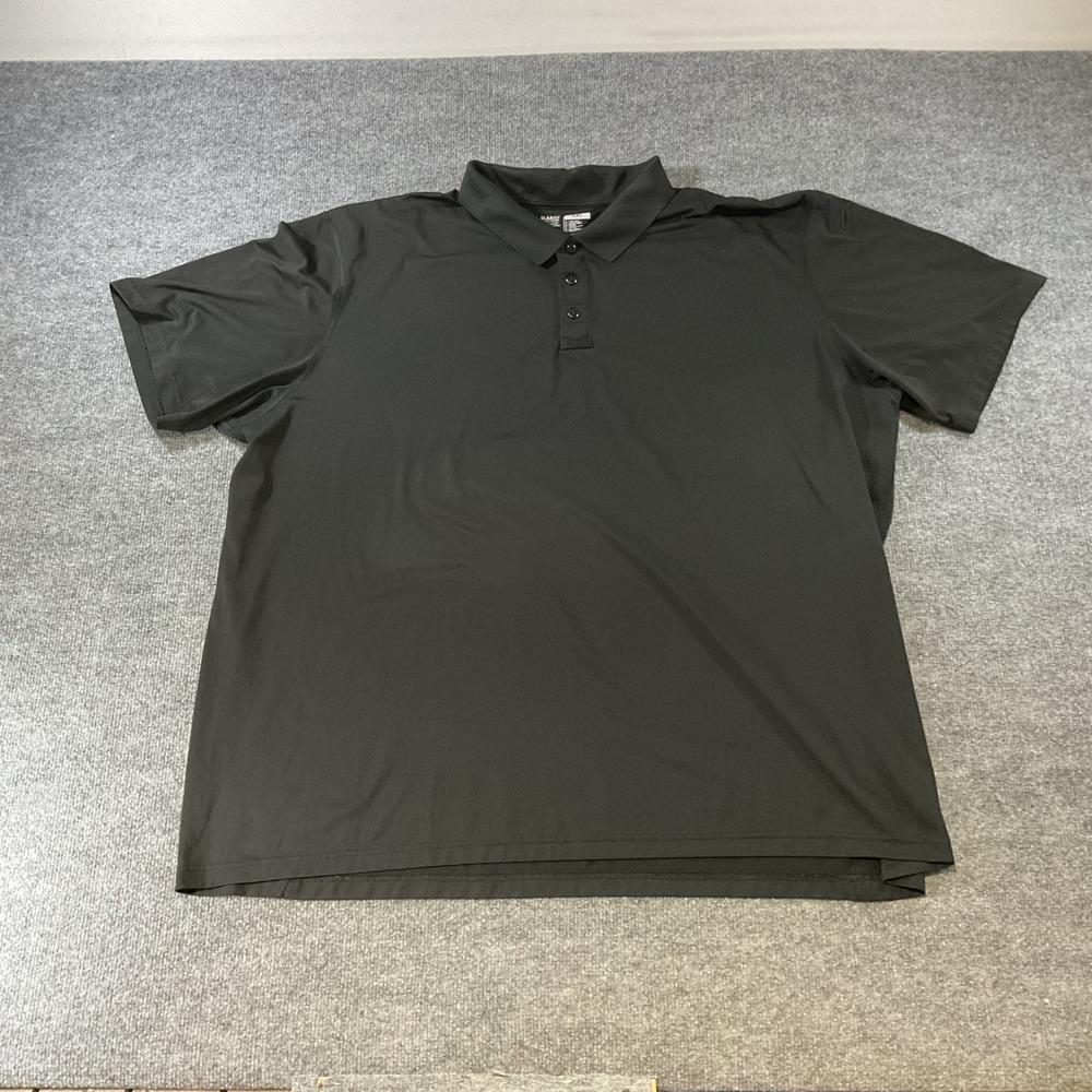 5.11 Tactical Performance Polo Shirt Mens 5XL Black Short Sleeve Wicking